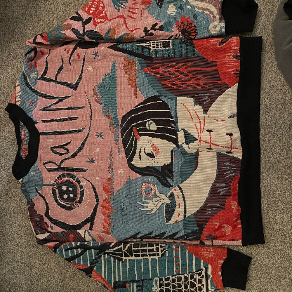 Colorful Graphic Sweater